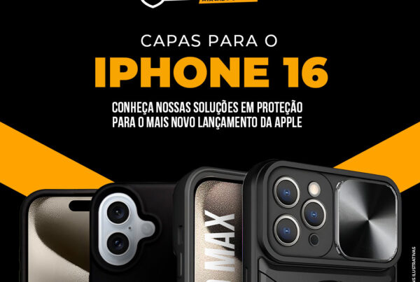 Capas para iPhone 16 Já Disponíveis na GShield!